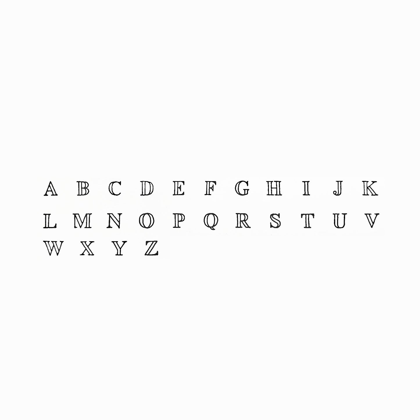 Personalized Initial or Heart Stacker | Single or Set