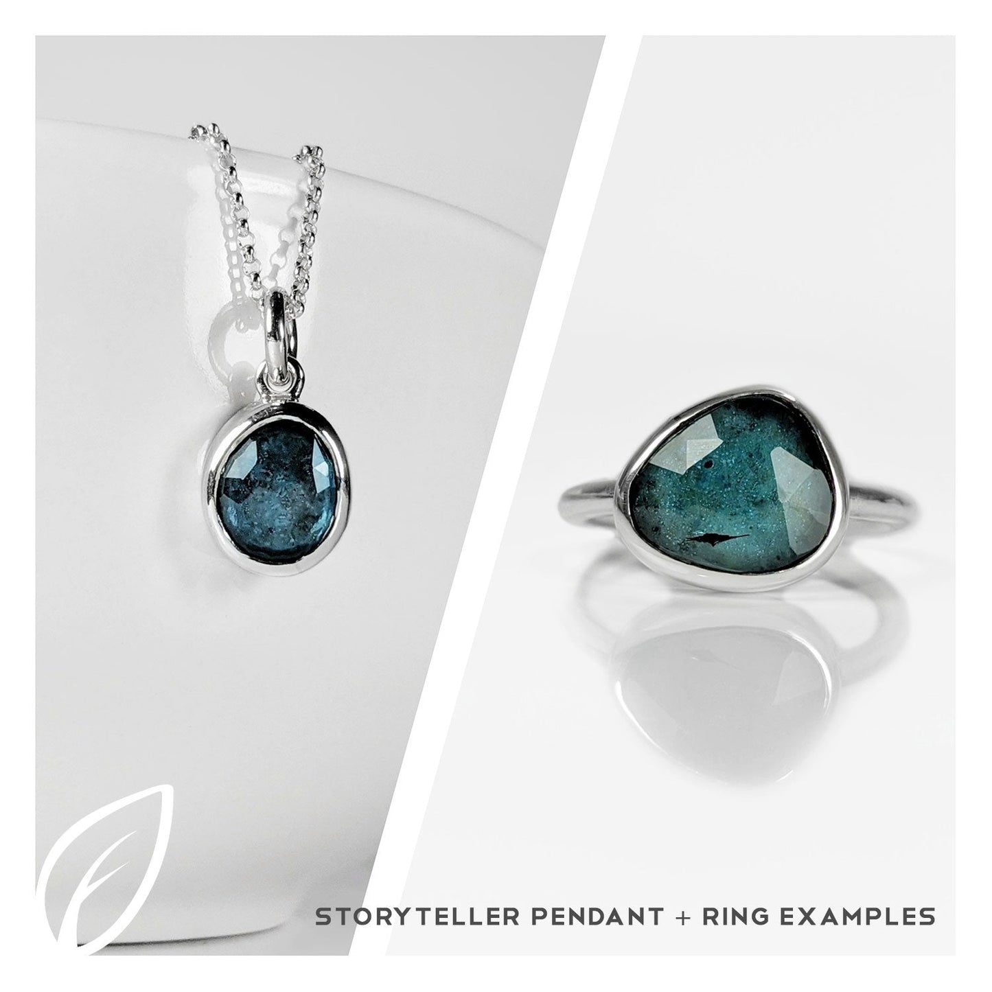 Storyteller Ring OR Pendant | London Blue Topaz (LBT030)