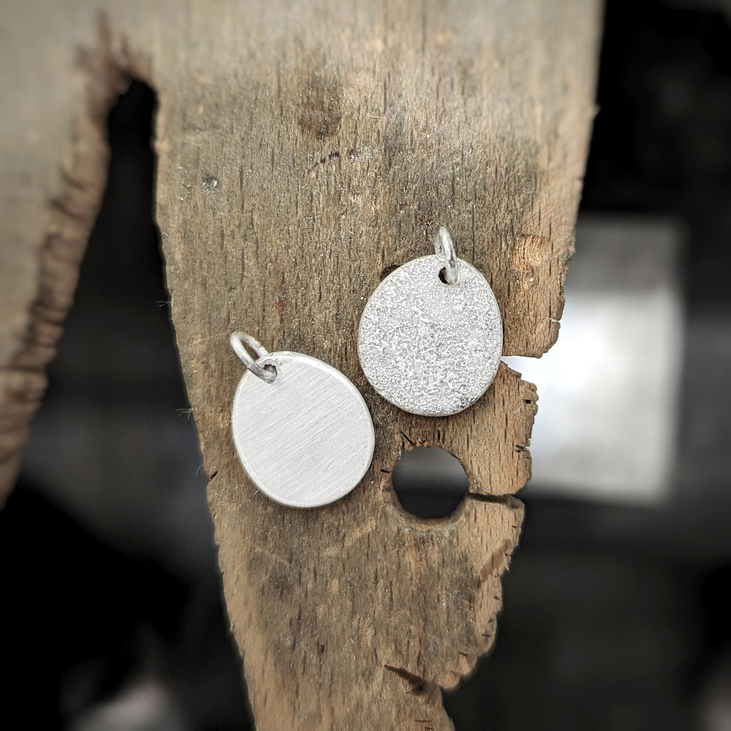 Cremation Ash Infused Silver Pendant