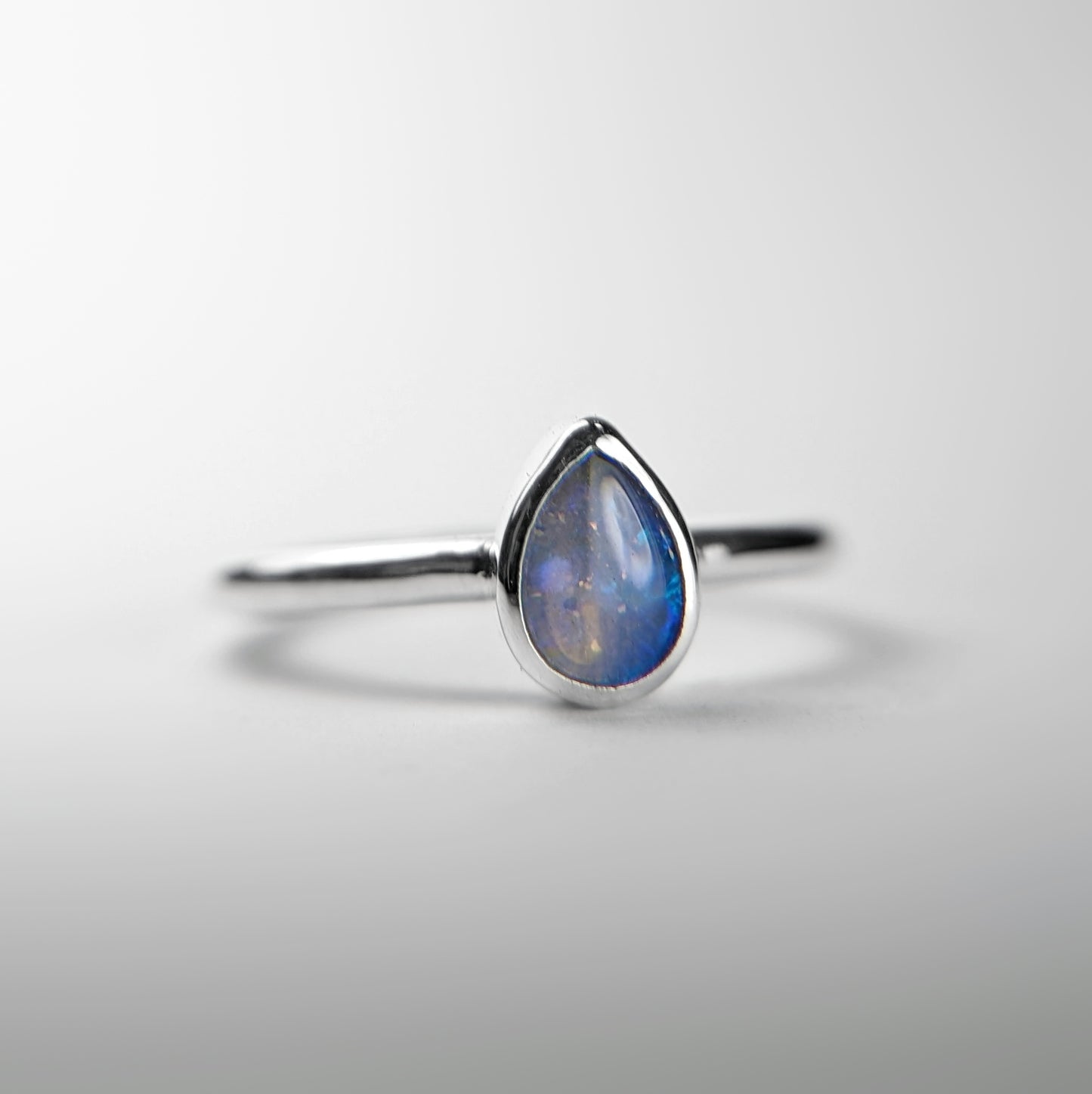 Storyteller Memorial MINI Ring | Australian Crystal Opal