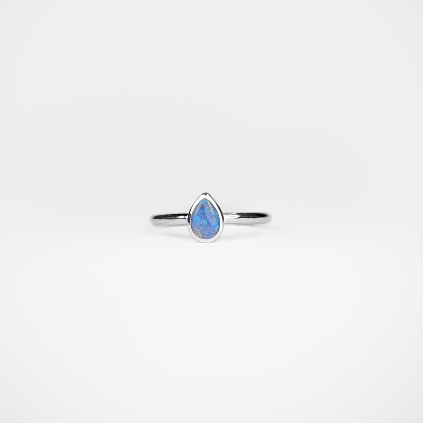 Storyteller Memorial MINI Ring | Australian Crystal Opal