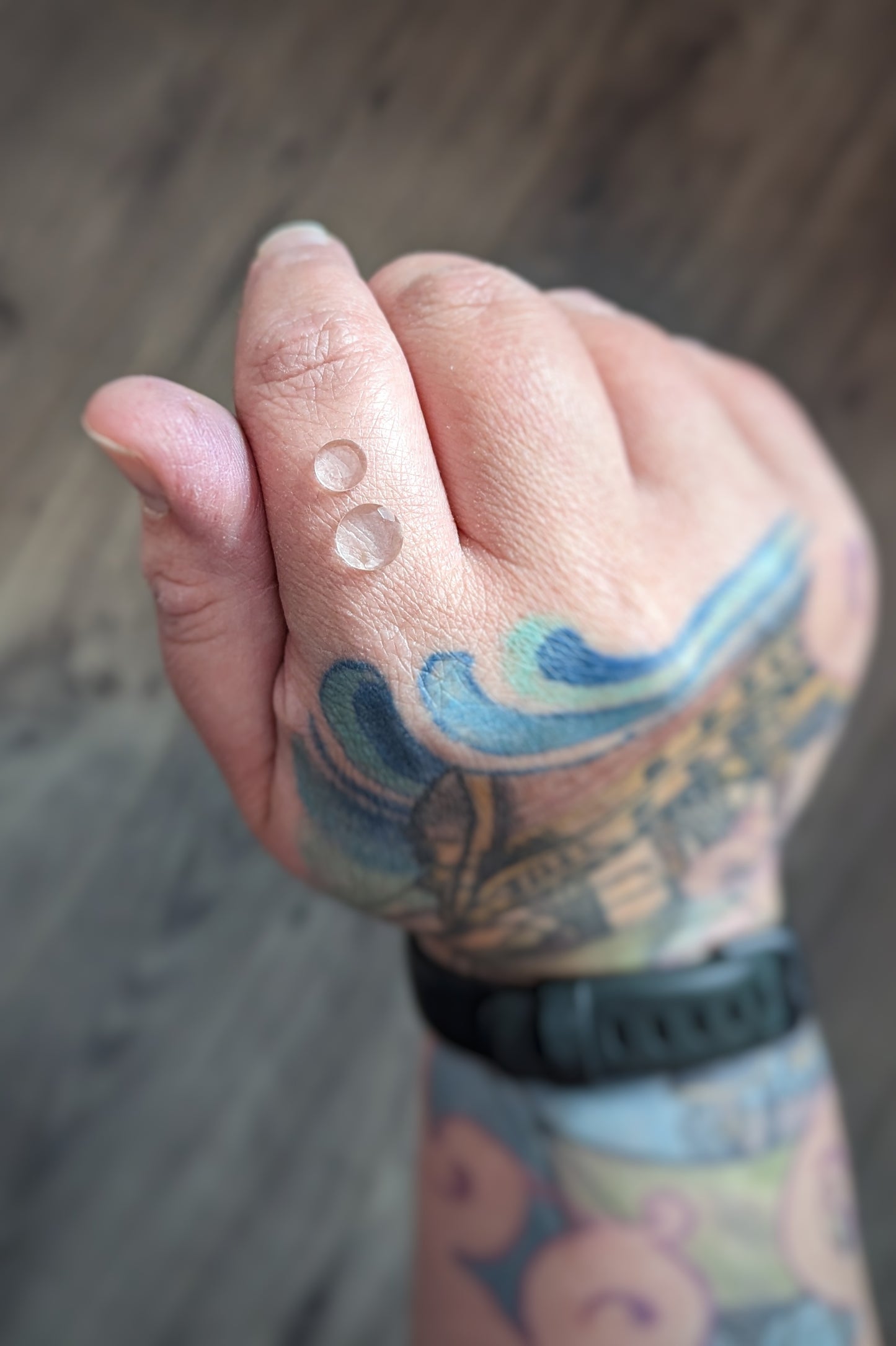 Heirloom MINI Round Faceted Memorial Ring