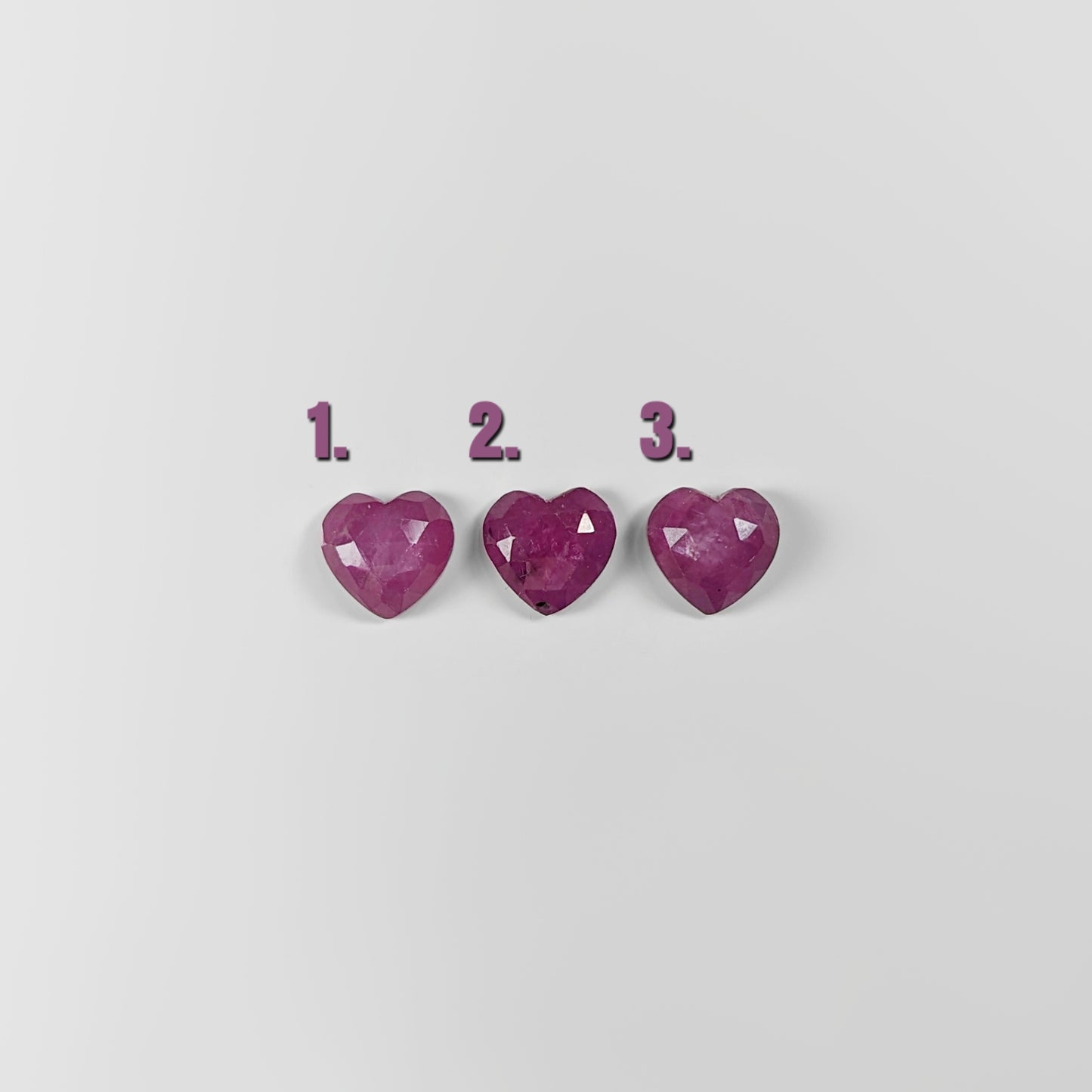 Custom Sapphire Heart Pendant