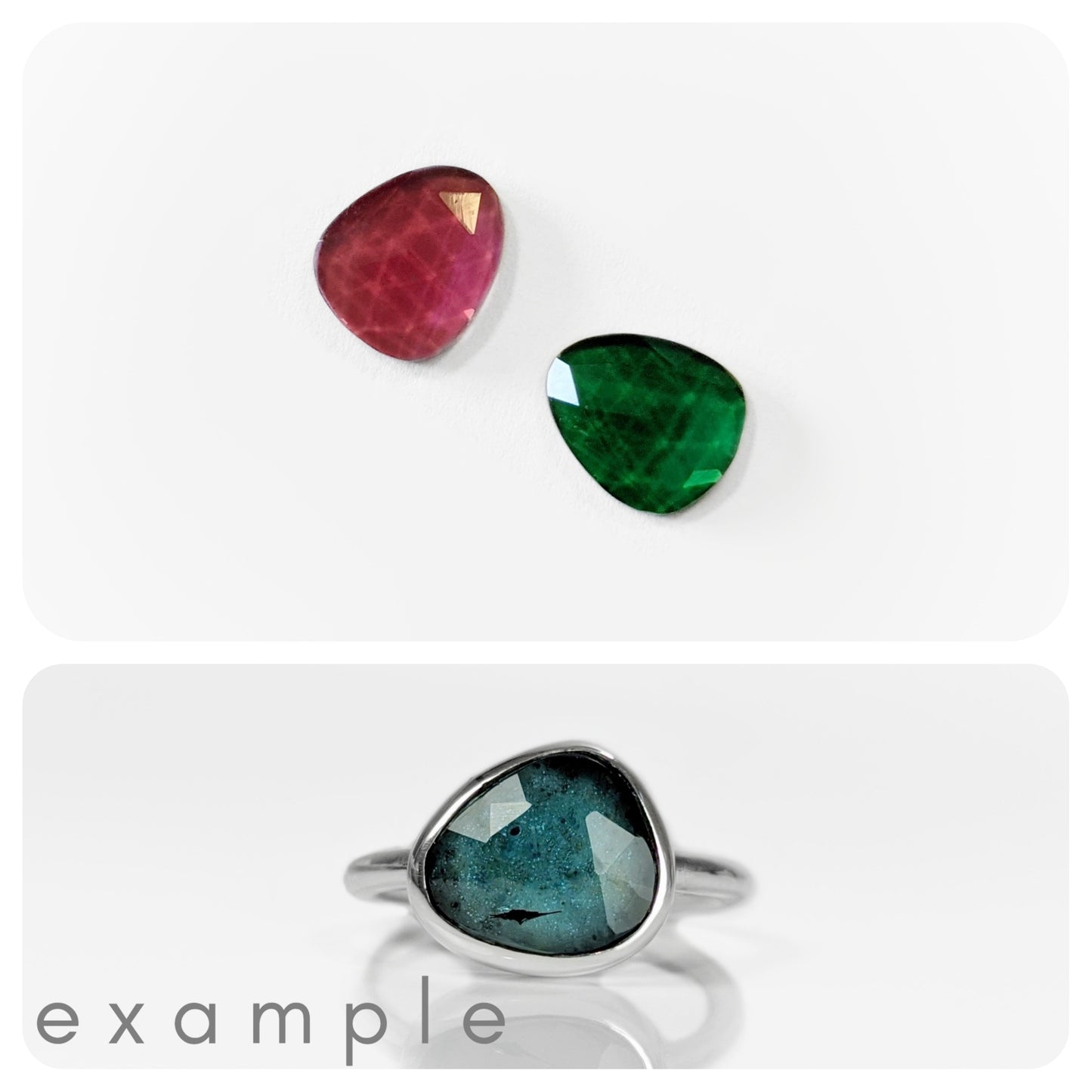 Storyteller Memorial Ring or Pendant | Birthstone Glass