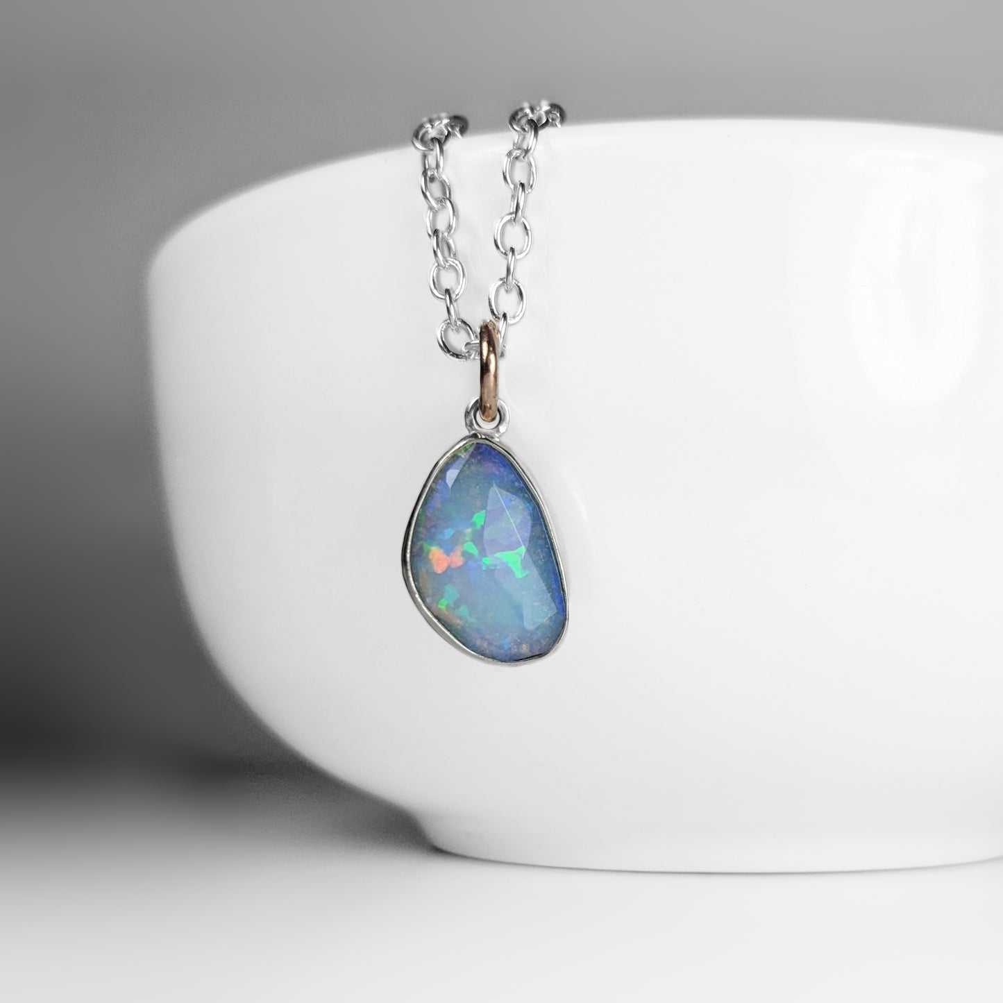 Storyteller Memorial Pendant | Ethiopian Opal