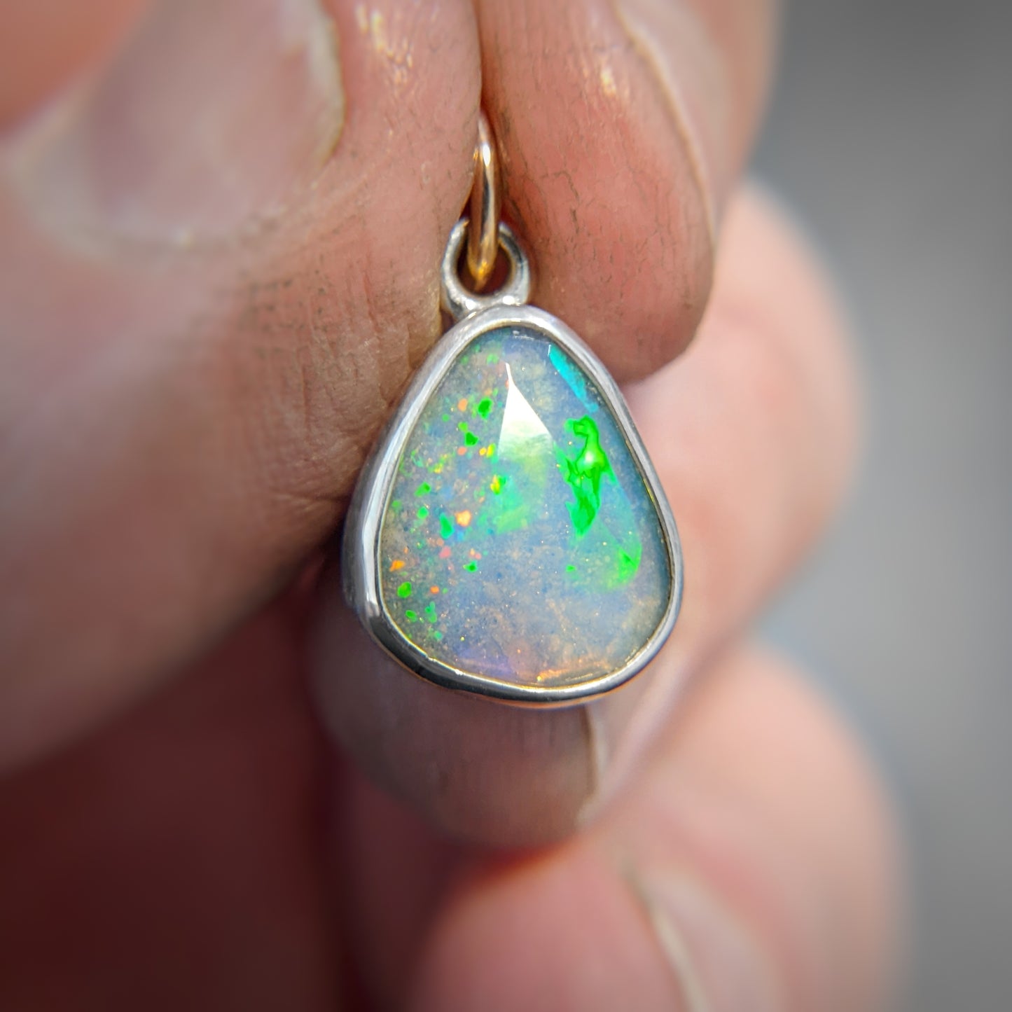 Storyteller Memorial Pendant | Ethiopian Opal