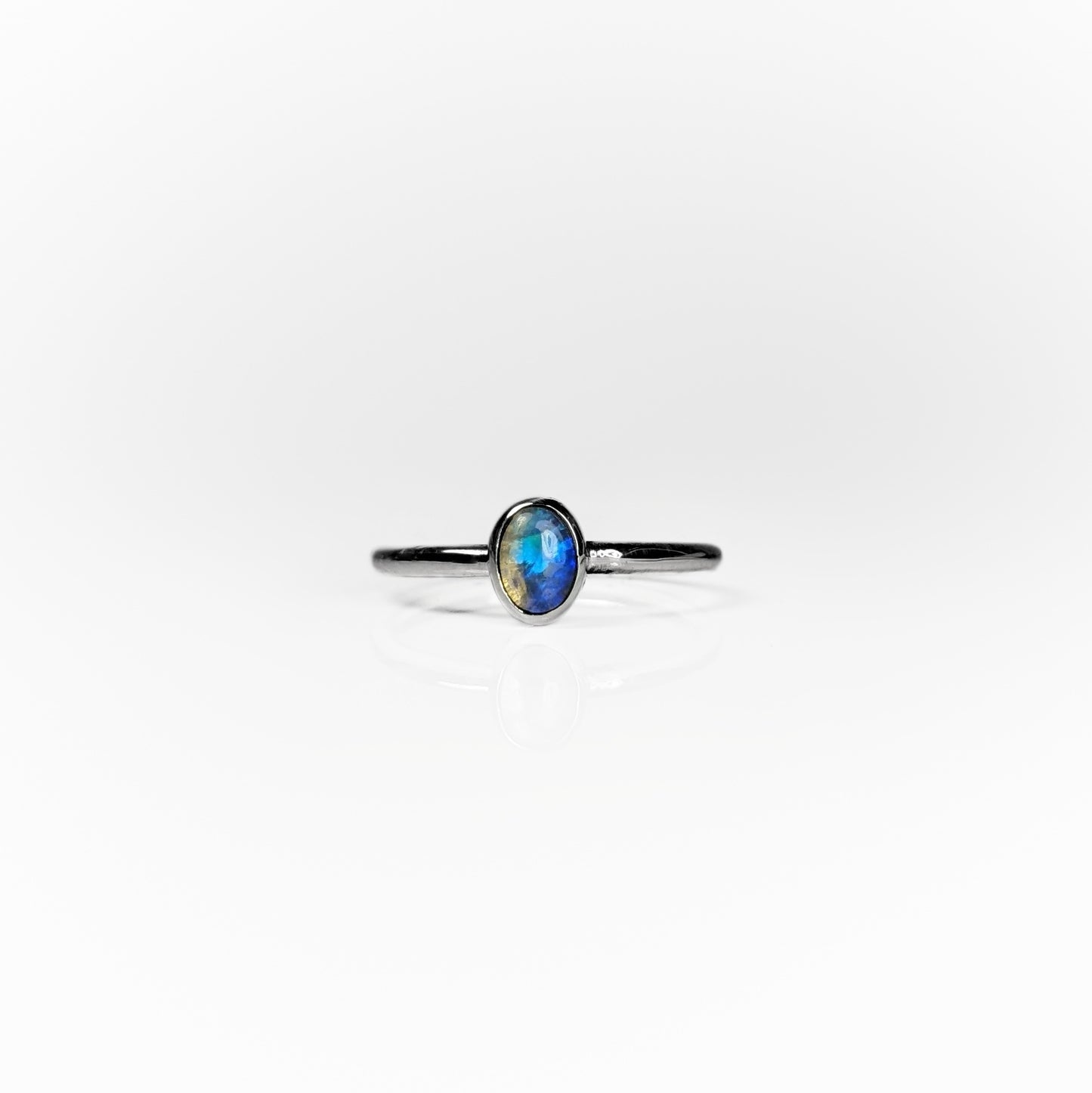 Storyteller Memorial MINI Ring | Australian Crystal Opal