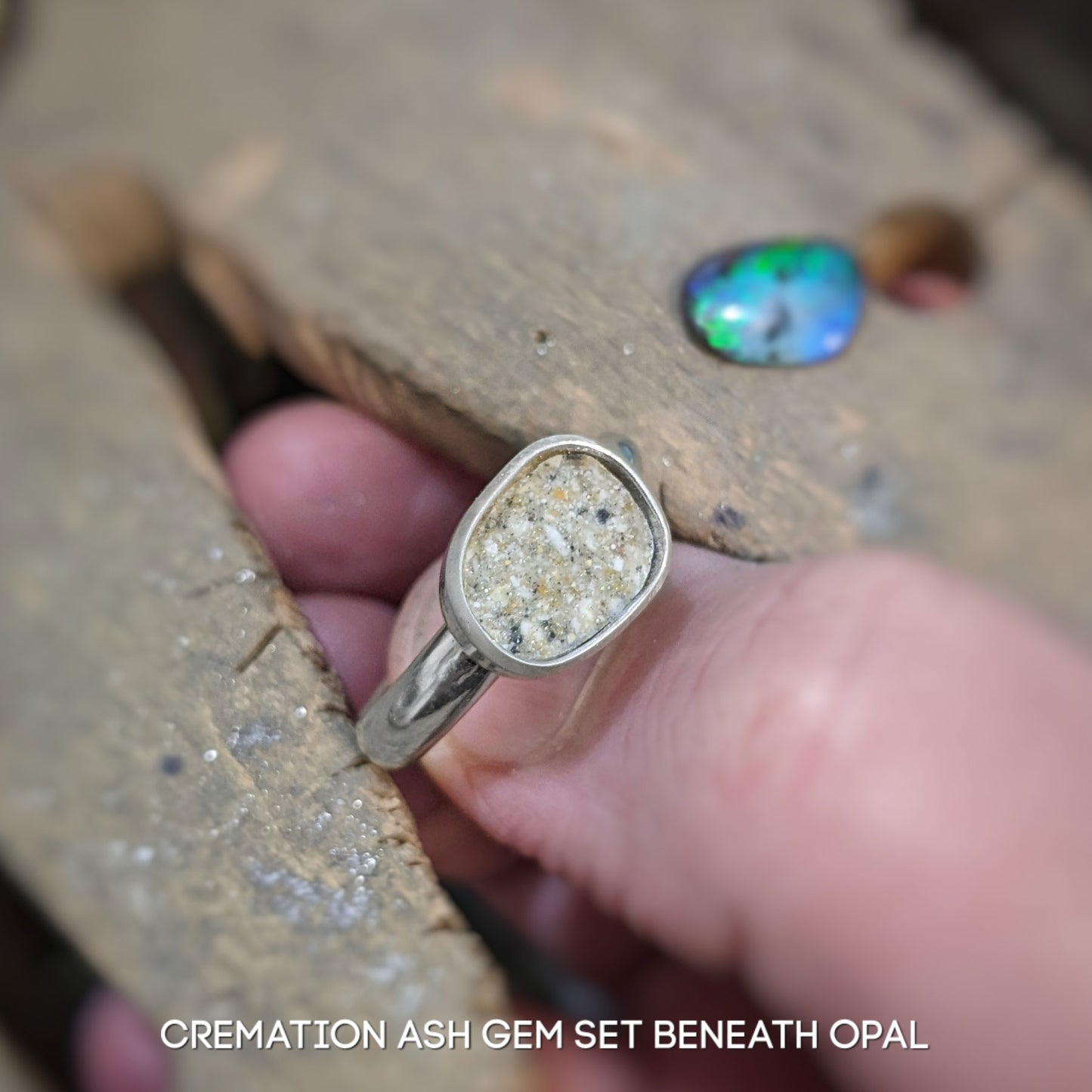 Storyteller Ring or Pendant | Australian Boulder Opal (ABO002)