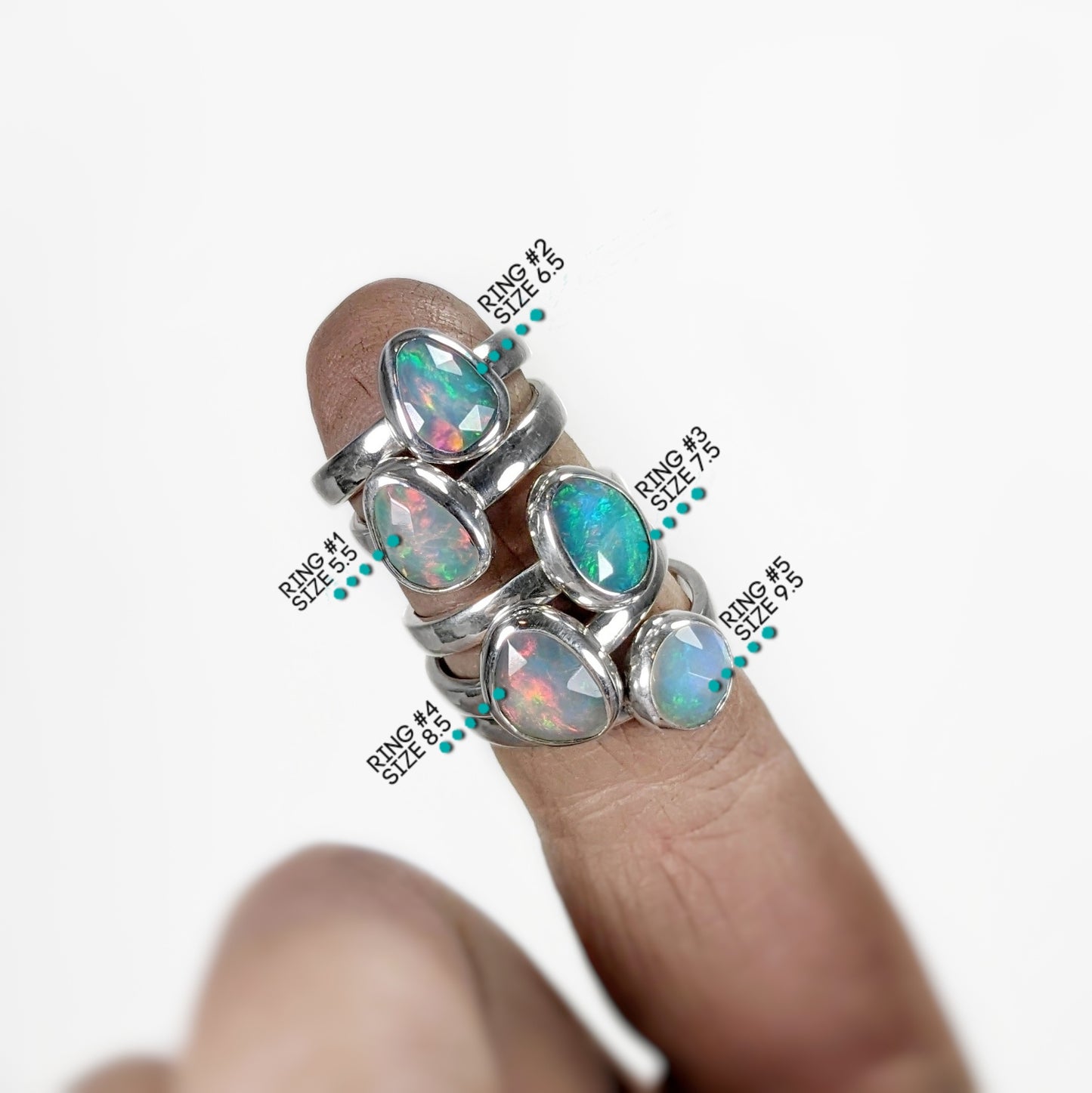 Freeform Ethiopian Opal Ring | With Engraving