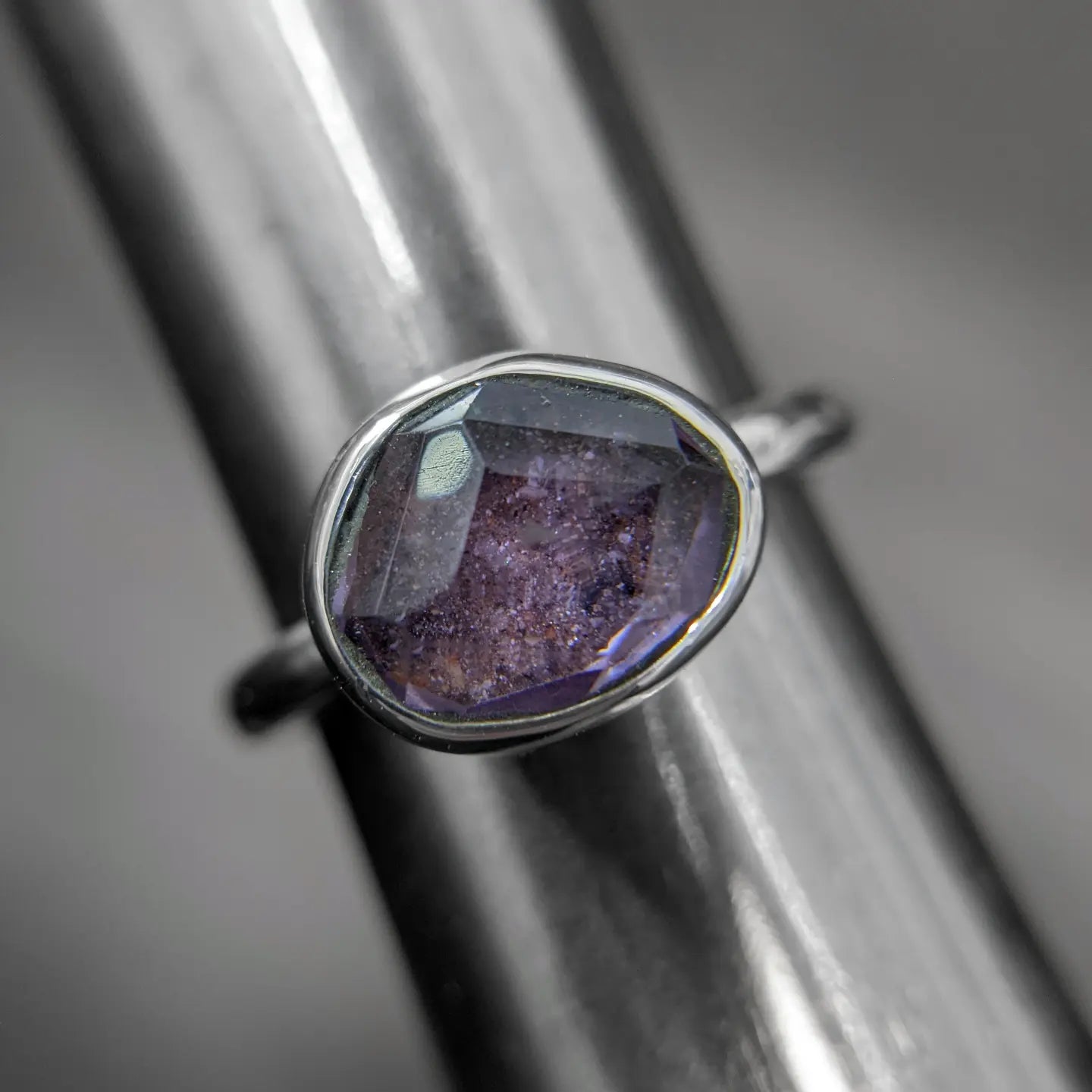 Storyteller Ring or Pendant | Amethyst, Brazilian (AMB014)